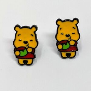 Winnie the Pooh acrylic stud earrings
